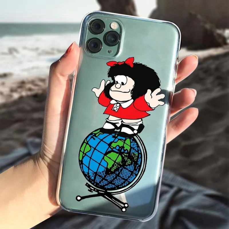 Mafalda чехол с изображением классических картин мобильный телефон для iPhone 12 11 Pro Max X