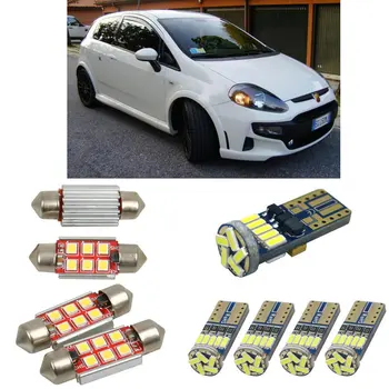 

Super bright Interior led Car lights For abarth punto 189 hatchback Reading dome bulbs error free