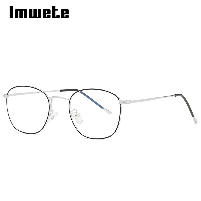 Imwete, классические, ретро, анти-синие, мужские, женские очки, оправа, ультра-светильник, текстура, рамка, украшение, фильтр, защита от синего излучения, очки