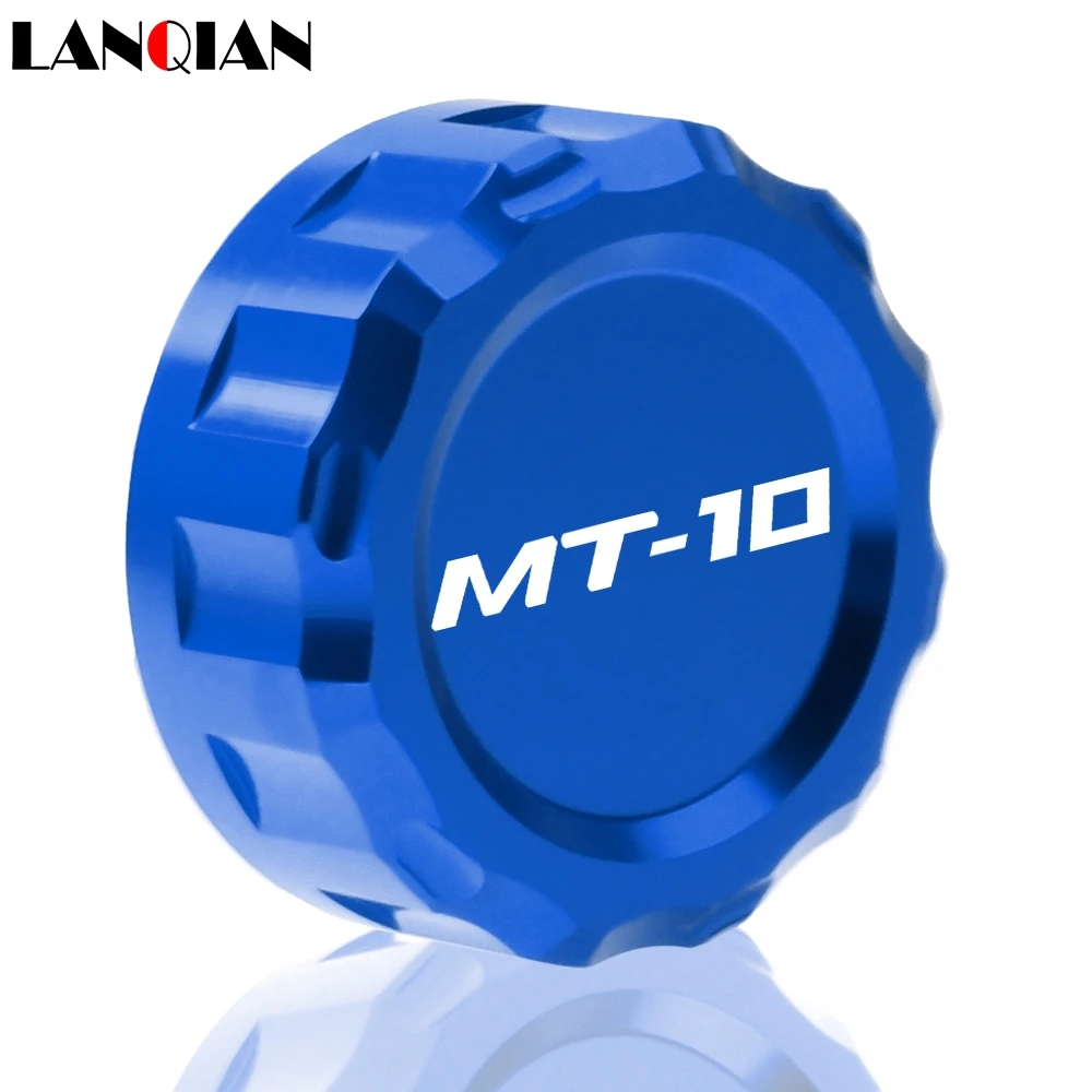 

For YAMAHA MT10 MT 10 MT-10 2016 Motorcycle CNC Aluminum Rear Brake Fluid Reservoir Cover Cap