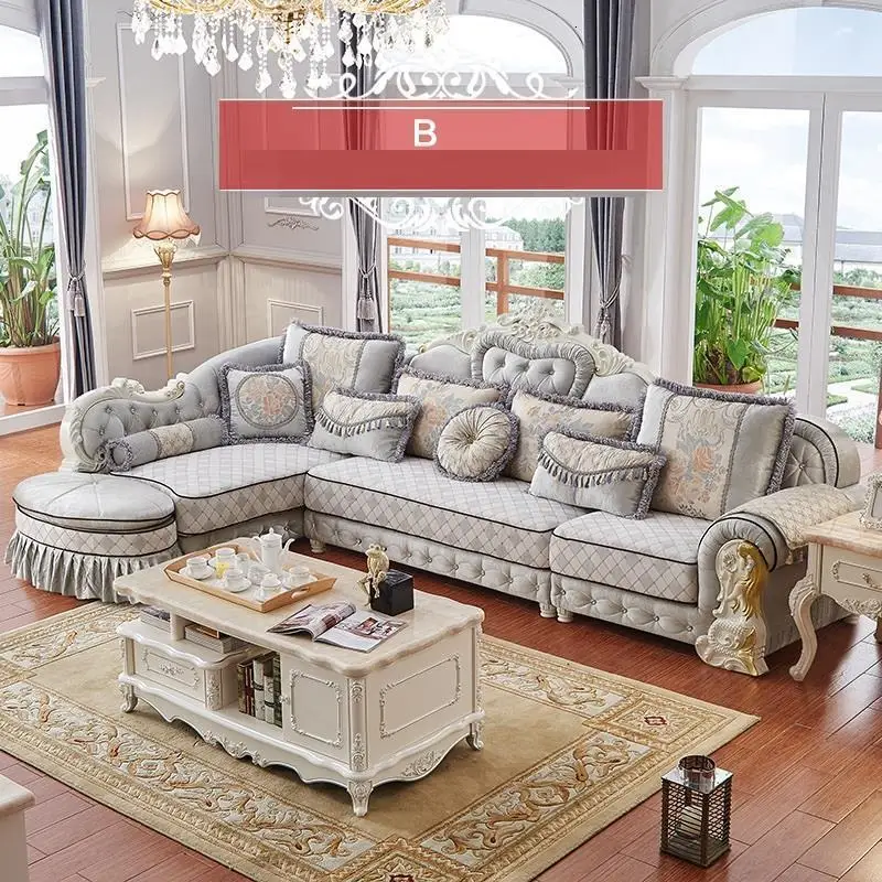 Number 14 Современная мебель для дома Meuble Puff Para Copridivano Recliner Armut Koltuk Европейский Mueble De Sala набор мебели для гостиной диван - Цвет: Number 14
