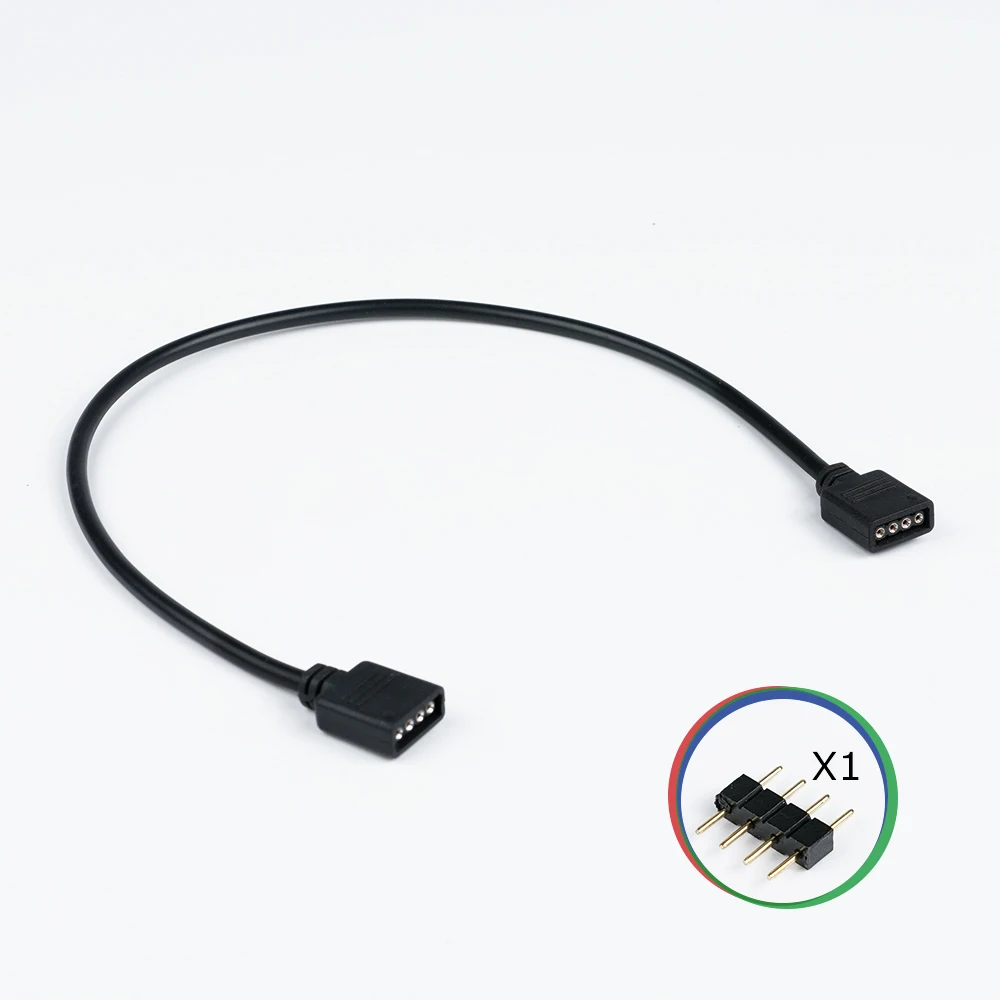 Разветвитель материнской платы RGB AURA 12 В 4 контакта двойной гнездовой порт от 1 до