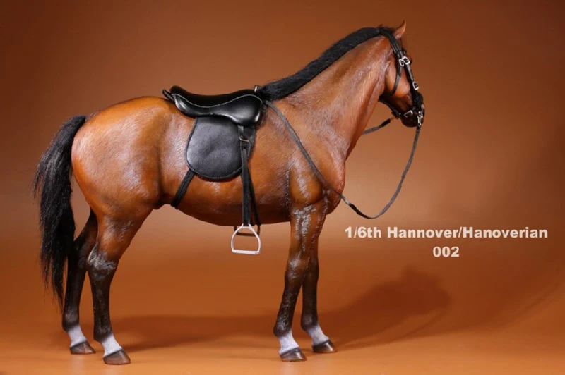 1/6 Германия Ганновер 002 модель лошади Коллекция фигурка лошади модель для 1" Коллекция фигурок - Цвет: 002
