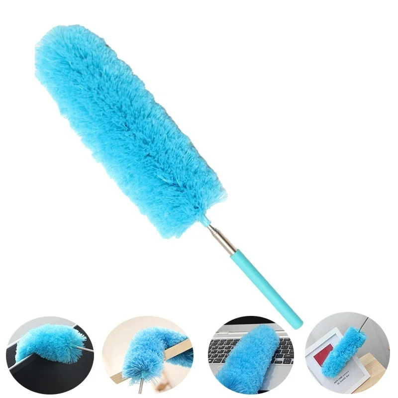 Небесно-голубой Duster статический для дома с антискользящим покрытием; пыления пропускающее воздух мягкий прочный - Цвет: Небесно-голубой
