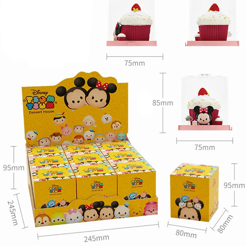 Случайная 1 шт. Disney экшн фигурка глухая коробка Tsum мини кукла периферийное