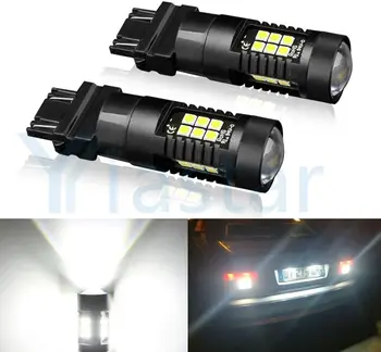 

2pcs 1200Lm T20 W21W LED W21/5W LED WY21W 7440 7443 LED Bulb T25 3157 3156 p27/7w Car Brake Reverse Light 12V Lamp Turn Signal
