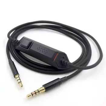 

3.5mm Audio Cable Inline Control for Logitech G633 G933 Gaming Headset Headphone 28TE