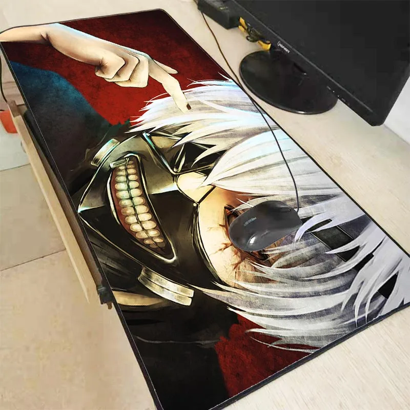 Игровой коврик для мыши Mairuige Tokyo Ghoul игровой с закругленными краями и