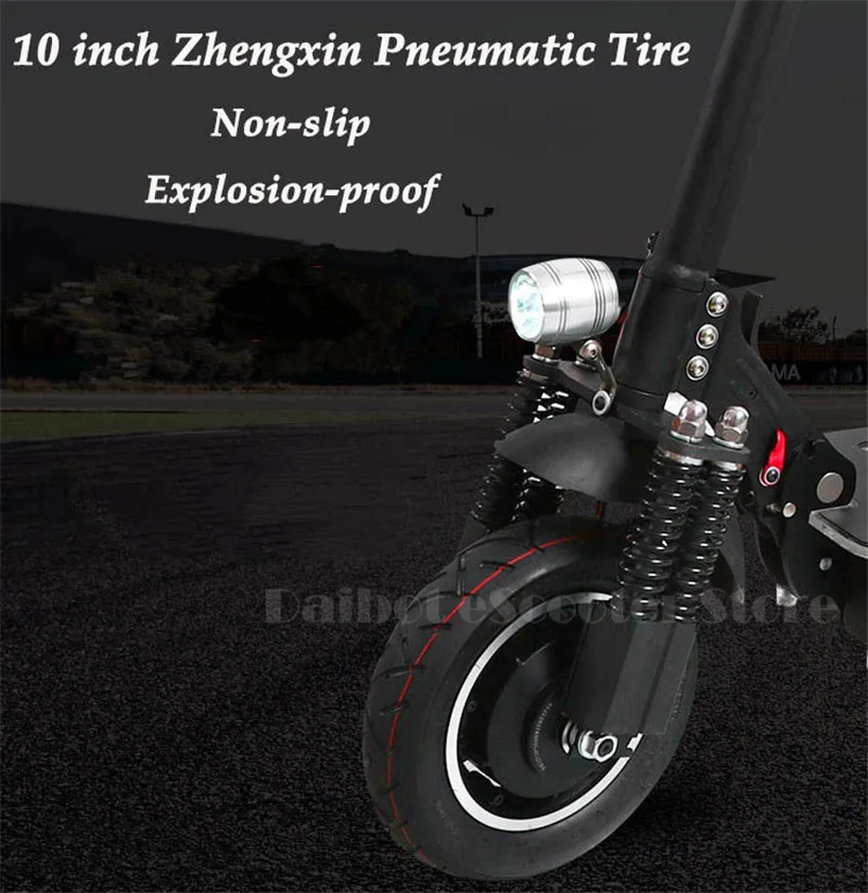 UBGO Powerful Electric Scooter 10 Inch 52V60V Two Wheel Electric Scooters Double Drive Electric Scooter 2000W Motor for Adults  (1)