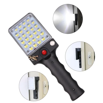 

XANES 869 LED Flashlight Magnet 90° Free Adjustable USB Charging Work Lamp Camping Hunting Portable Torch Light With Hook Up