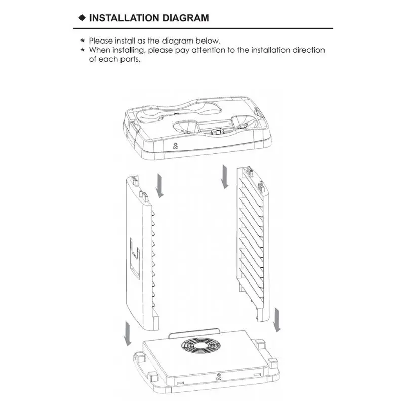 Вертикальная подставка с охлаждающим вентилятором зарядная станция для xbox ONE/X/Slim контроллер