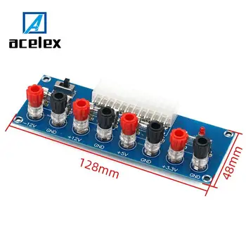 

XH-M229 Desktop PC Chassis Power ATX Transfer to Adapter Board Power Supply Circuit Outlet Module 24Pin Output Terminal 24 pins