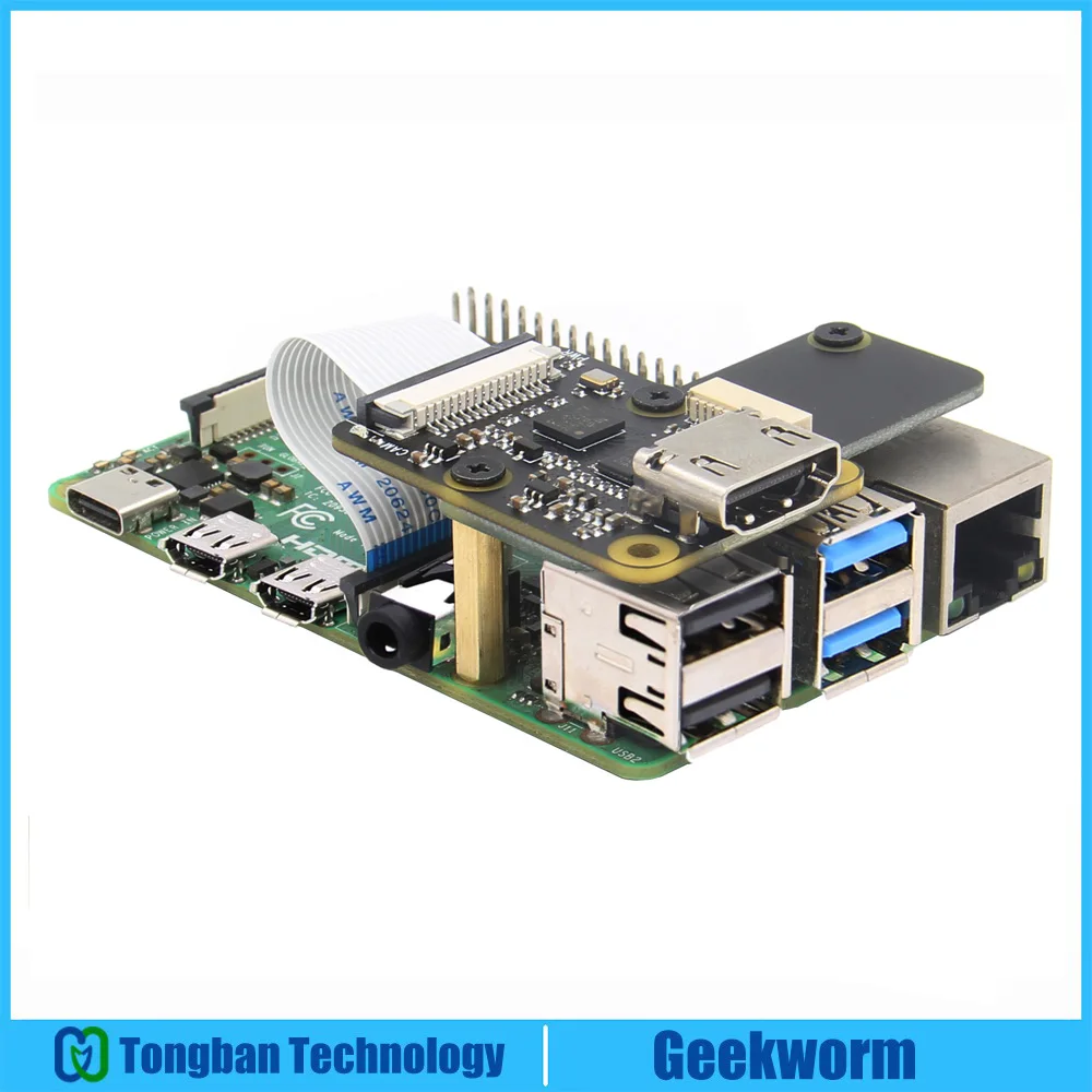 Raspberry Pi Hdmi to CSI 2 Module X630 with TC358743 Chip, Supports