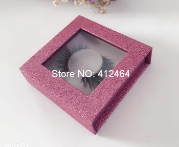 

UV Protected Matte Lamination Magnetic Closure False Eyelash Packaging Box with Plastic Tray ---PX2074