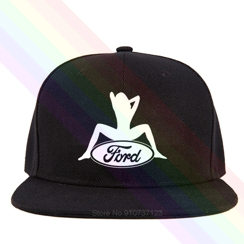 Ford Sexy Classic 2020 Newest Black Popular Baseball Flat Brim Hat Hats Unisex | Аксессуары для одежды