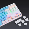 Gaming Mechanical Keyboard 87 keys Game Anti-ghosting Blue Switch Color Backlit Wired Keyboard For pro Gamer Laptop PC ► Photo 2/6