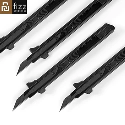 Youpin FIZZ outil de bureau, couteau de bureau avec poignée en alliage d'aluminium lame en métal à petit nombre outil de coupe rétractable multifonctionnel couteau à stylo 