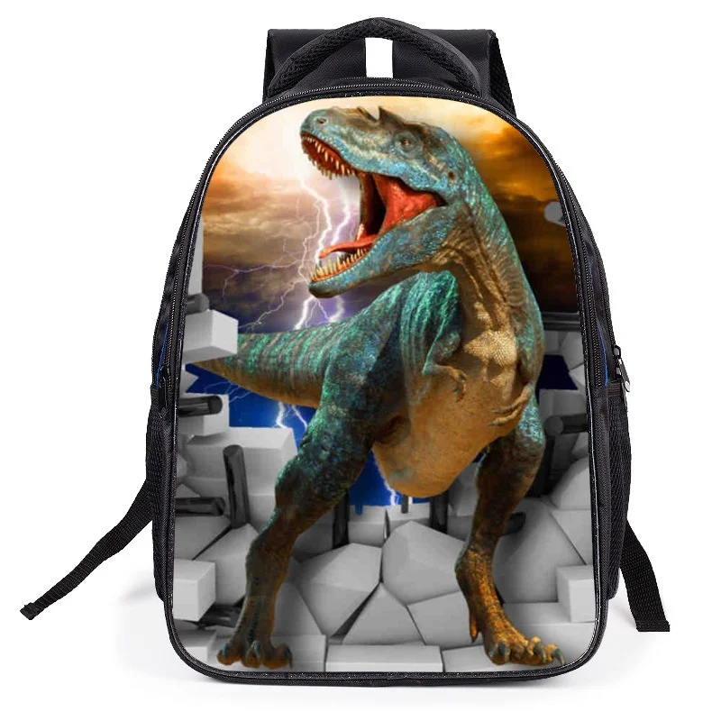 Мир динозавров Рюкзак модель животного аниме Юрского дракона школьные сумки для малышей мальчиков девочек подростков Mochila игрушки подарок
