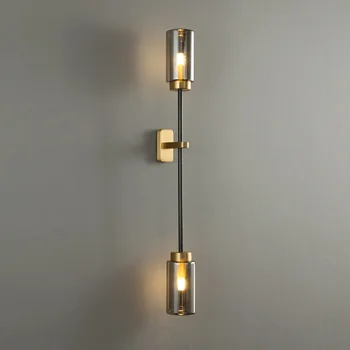 

modern light glass ball dining room bedroom corridor bedroom lamp lampara pared