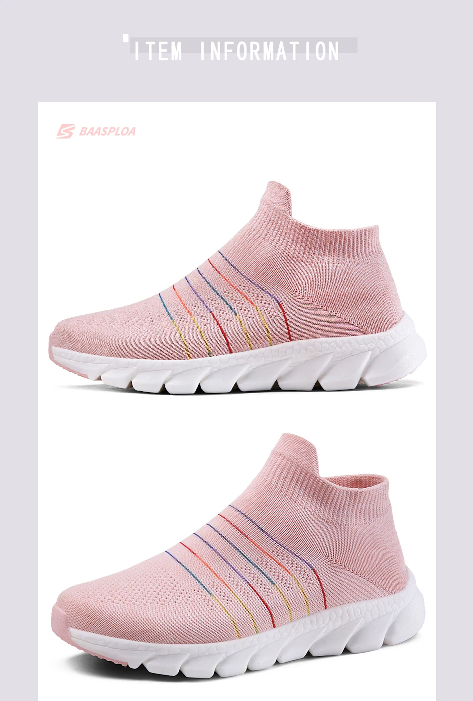 Women Sneakers Walking Shoes Slip-on Breathable Casual Lightweight Socks Sneaker Fitness Flat Autumn Sport Shoes 2021