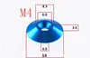 5--10pcs M4 M5 M6 M8 Aluminum Countersunk washer Umbrella Flat Head  Screw Concave Conical Decorative Groove Washer gasket ► Photo 3/6
