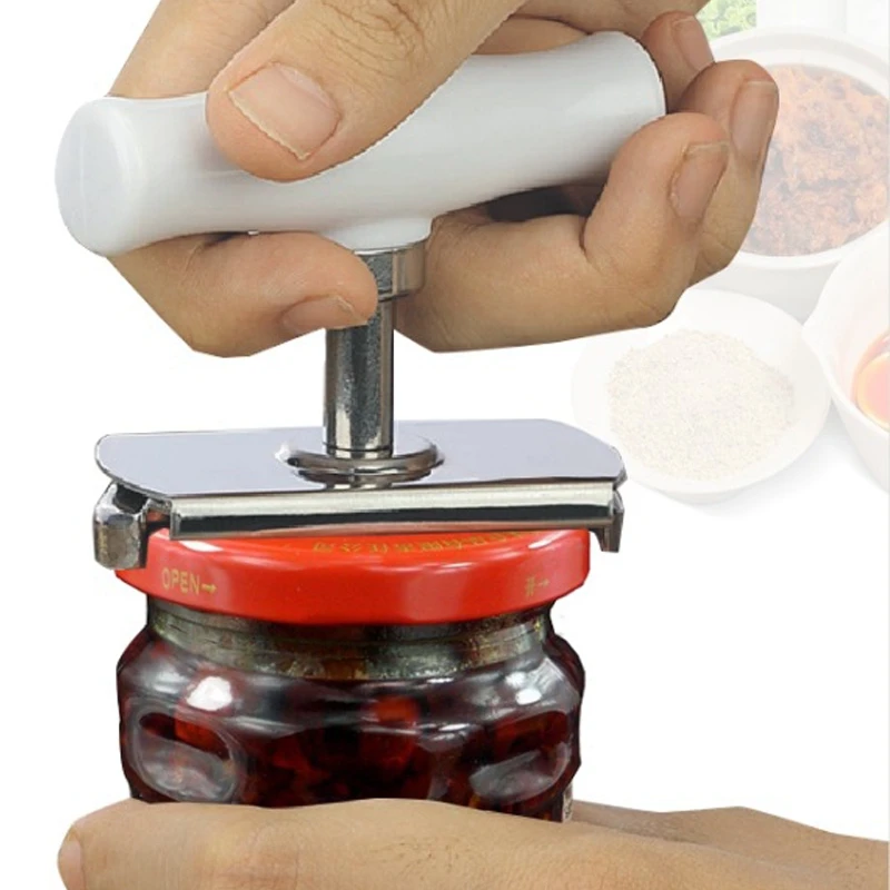 

Can Opener Jar Bottle Adjustable Manual Stainless Steel Easy Kitchen Tool SW