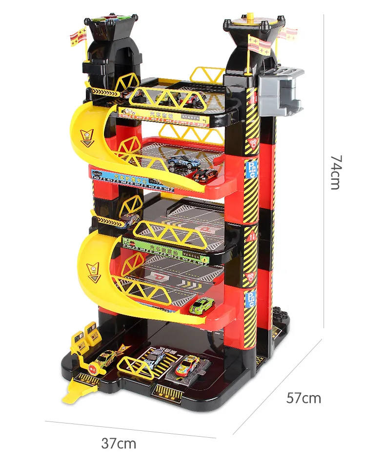 Электрическая подъемная платформа, игрушки для детей, городской строительный трек, игрушки «парковка», игрушки для мальчиков, звук и светильник, музыкальная парковка, автомобильные игрушки