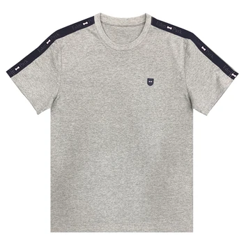 

2020 Men's Top Tee Shirt Cotton Summer Collection T Shirt For European Style Big Size 4XL-6XL France Eden Serige Park Pure Color