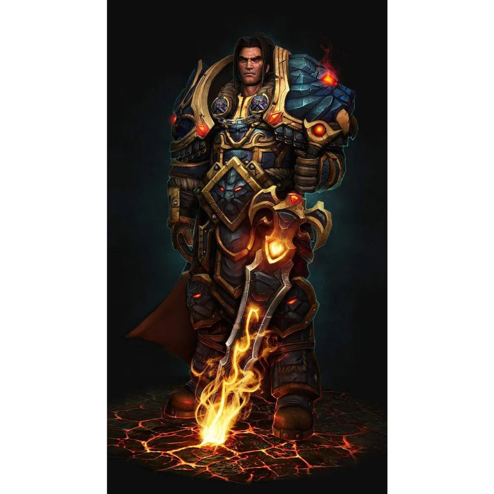Набор для алмазной 5D живописи World Of Warcraft полноразмерная квадратная круглая Алмазная мозаика картина Стразы