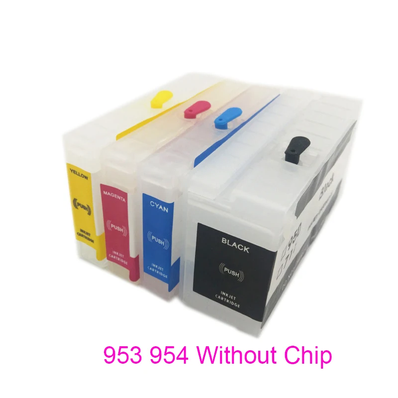 Vilaxh Vuoto Ricaricabile Per Hp953 953 Xl Cartuccia Per Hp Officejet Pro 7740 8730 8740 8735 8702 8710 8720 8728 8715