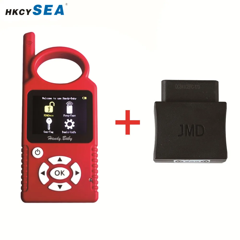 No G with OBD Новейший V9.0.5 удобный детский ручной автоматический ключ программист плюс JMD помощник OBD адаптер чтение ID48 данных fro V W автомобили с королевским чипом - Цвет: No G with OBD