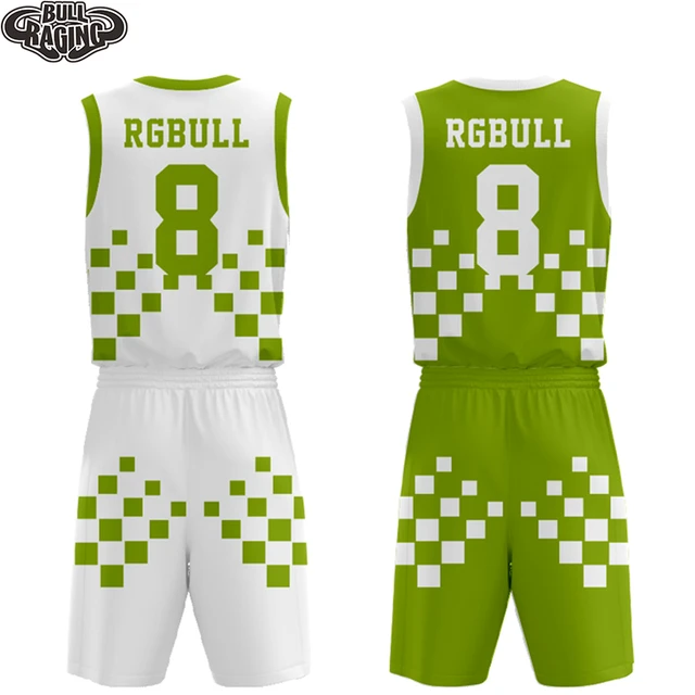 Latest Basketball Jersey Design Color Green, Basketball Jersey Uniform Design  Green - Basketball Jerseys - AliExpress