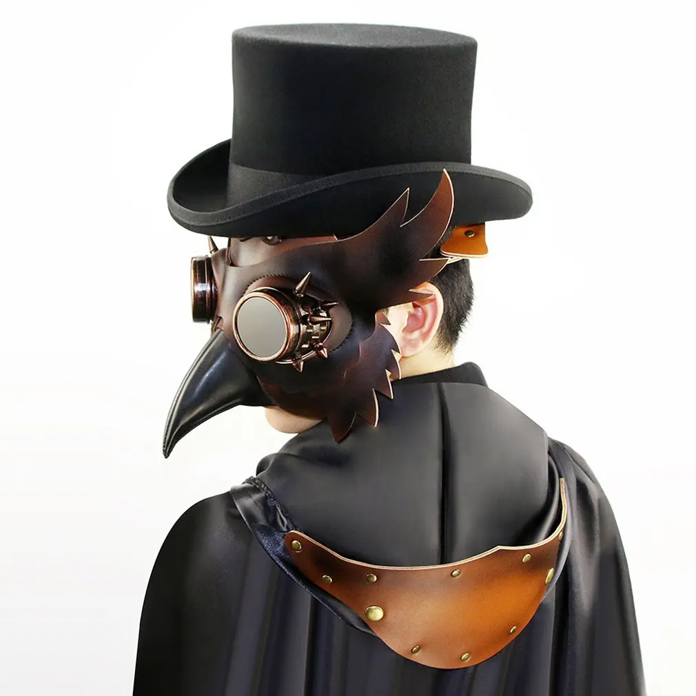 

Creative Personality Steampunk Mask Plague Beak Mask Halloween Bar Prop Mask Role-Playing Party Mask
