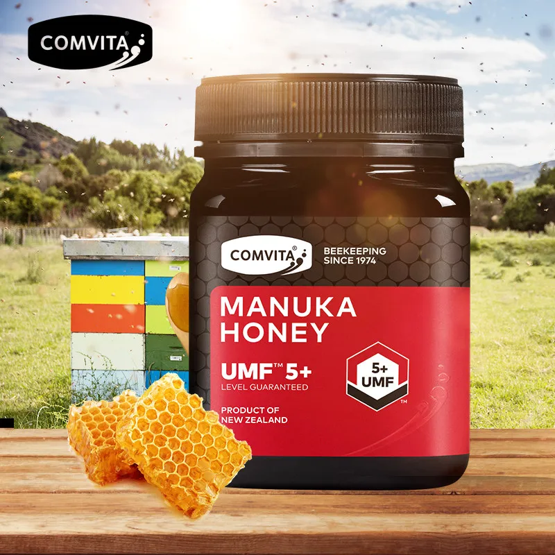 Новозеландский мед Comvita Manuka UMF5 + 1000 г для пищеварения и иммунитета дыхательная
