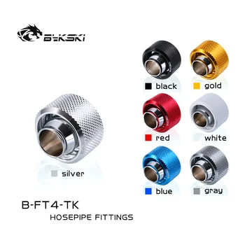 

Bykski B-FT4-TK, 1/2"ID*6/8"OD 13x19mm Soft Tube Fittings, G1/4" Fittings For Soft Tubes