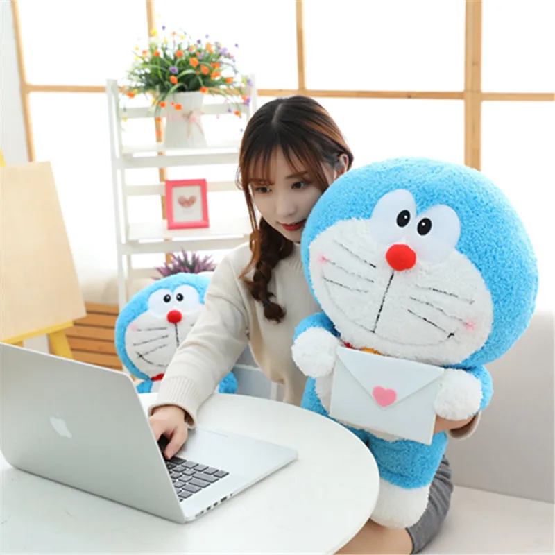 Cartoon anime cute plush stuffed toy Doraemon Doraemon Doraemon cat blue fat doll doll pillow doll decoration pendant gift