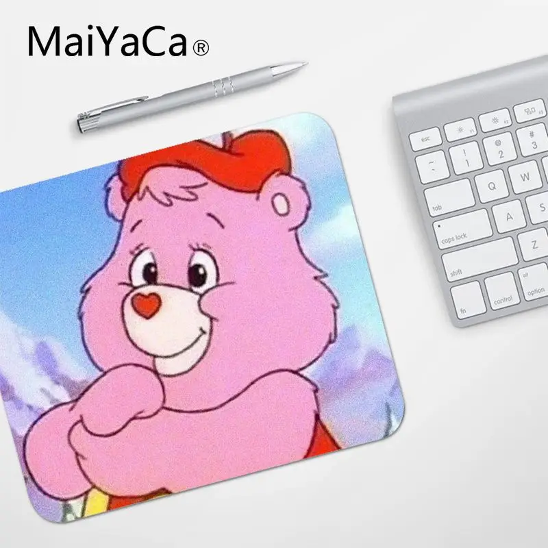 MaiYaCa Одежда высшего качества с мультяшным принтом Care Bears офисные мыши геймера силиконовый коврик для мыши Лидер продаж подставка под руку Мышь