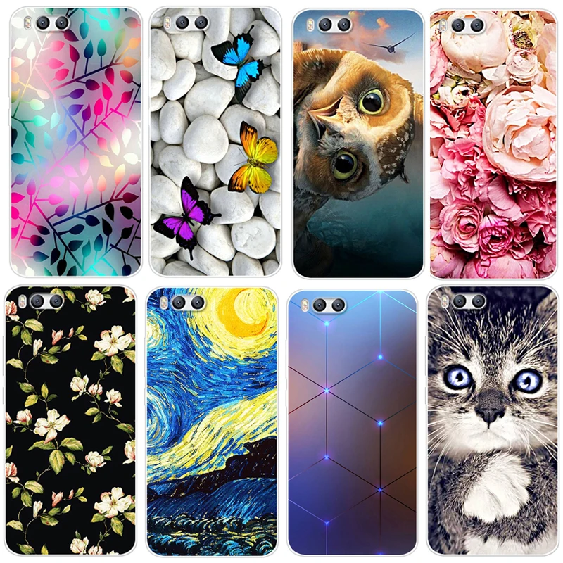 

Mi 6 Butterfly Case For Xiaomi Mi 6 mi6 case Cover Fashion TPU soft Mi 6 mi6 phone Cases for xiaomi mi 6