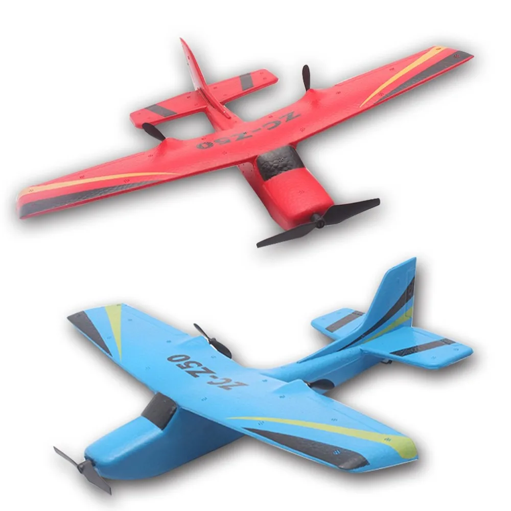 2019 Z50 2.4G 2CH 350mm Micro Wingspan Remote Control RC Glider Airplane Plane Fixed Wing EPP Drone with Built-in Gyro for Kids