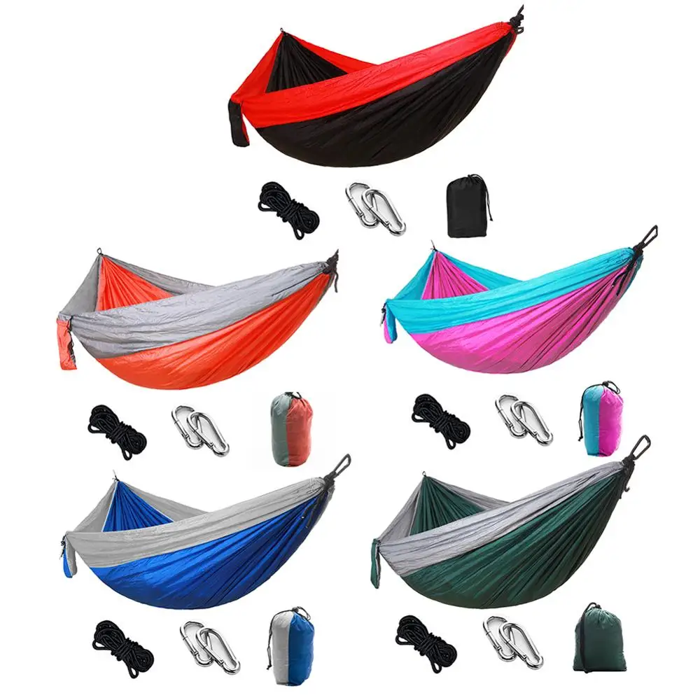 Hammock Camping Survival Swing Sleeping Bed for 2 Person Hunting Travel