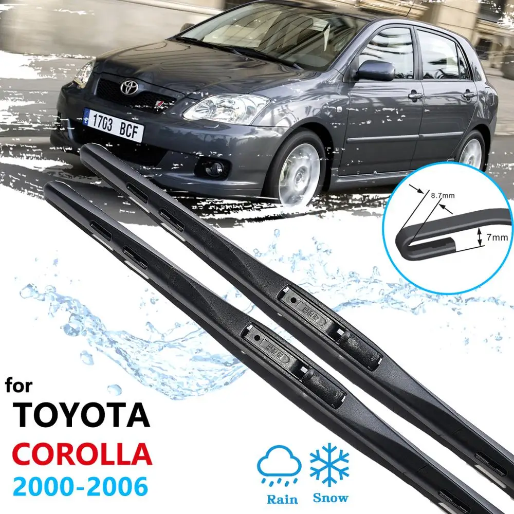Car Wiper Blade for Toyota Corolla E120 E130 2000~2006 Windscreen ...