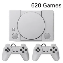 Мини игровая консоль для двух игроков 8 бит игровая консоль 620 Детские классические игры AV Out family tv Ретро игровой контроллер
