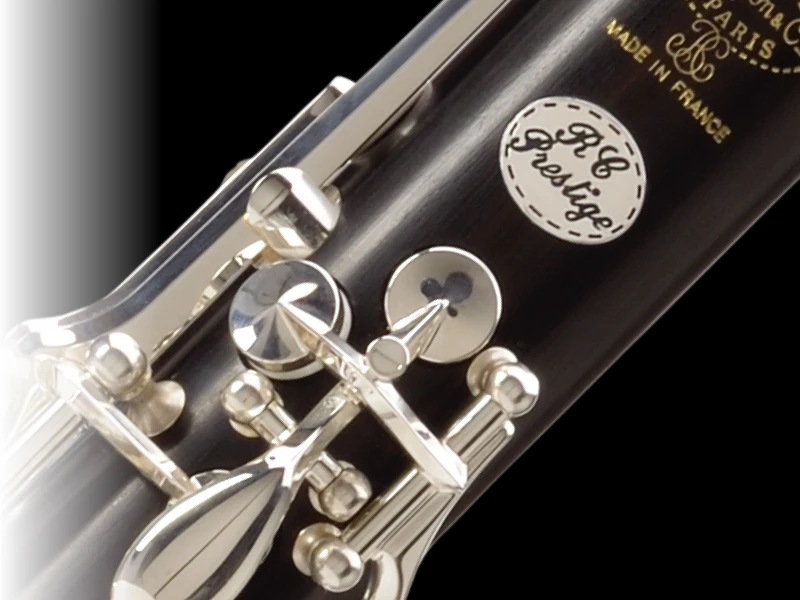 Bakelite Bb Clarinets RC PRESTIGE Major Professional Clarinets Silver Plated Keys 17 Keys Clarinets Woodwind Instrument