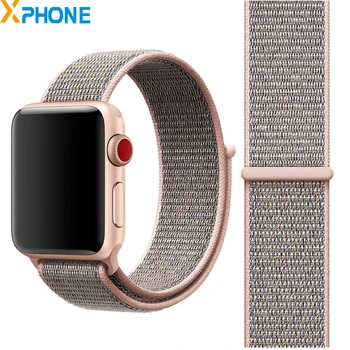 

Nylon Watch Strap for Apple Watch Series 5 4 40mm Stick Replacement Band for Apple 3 2 1 38mm Smartwatch