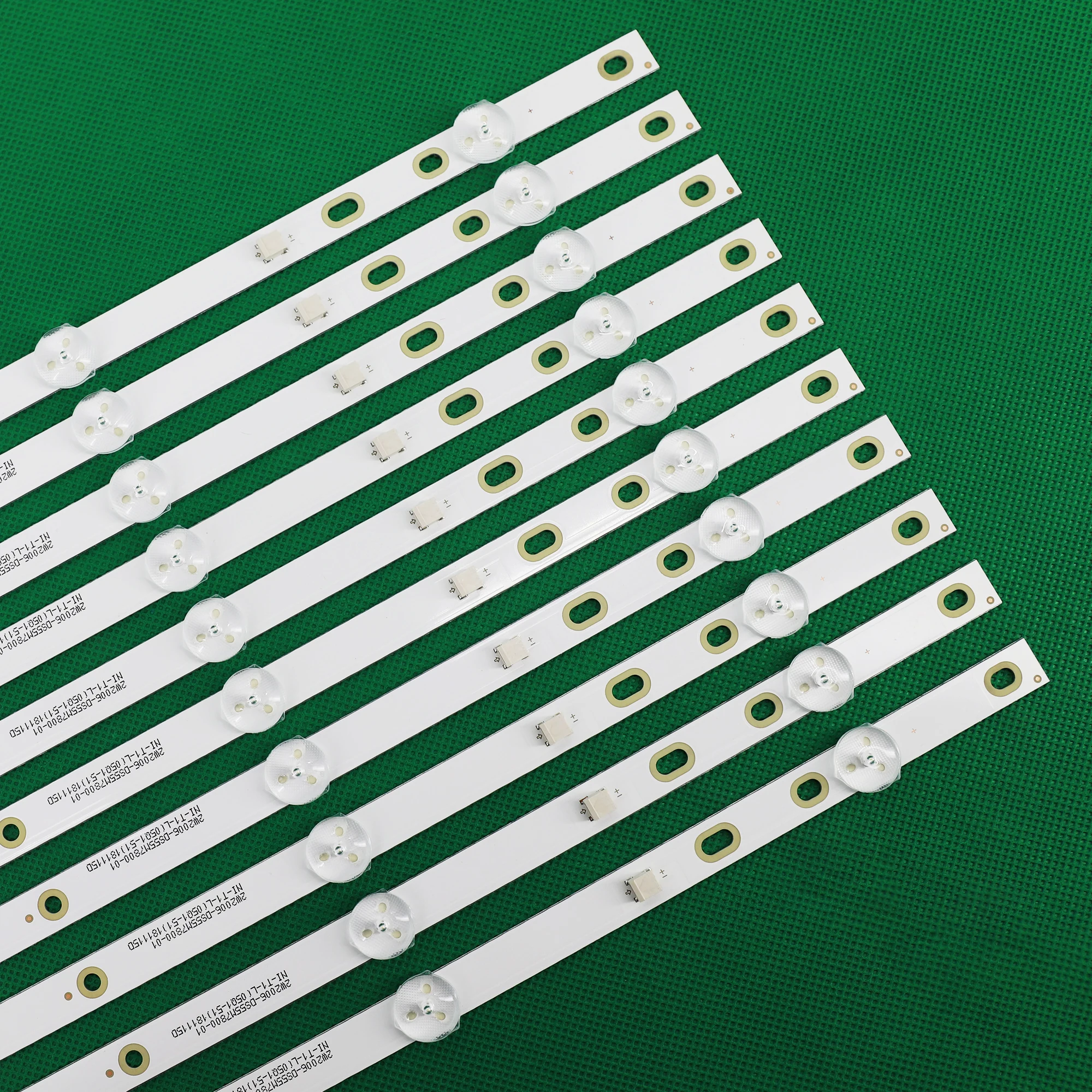Tira Conduzida Luz de Fundo para Baird Ti5510dledds 2w2006-ds55m780001 Ds55m78-ds02-v01 Dsbj-wg 5led 3v 53cm - Imagem 4
