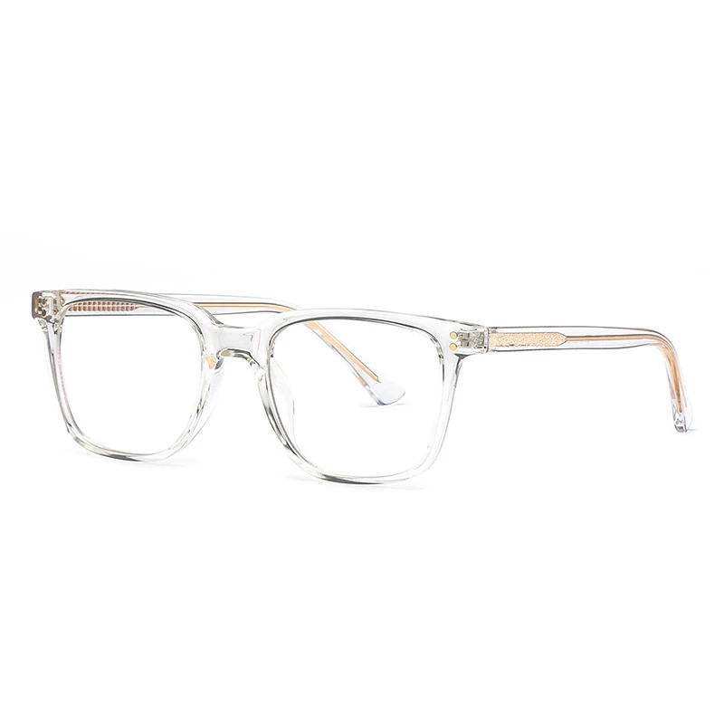 Zenni Optical Clear Glasses Men Fashion Clear Square Glasses