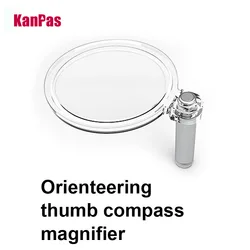 KANPAS orienteering compass magnifier lens for map,free shipping,L-49 from orienteering equipment &orienteering products maker