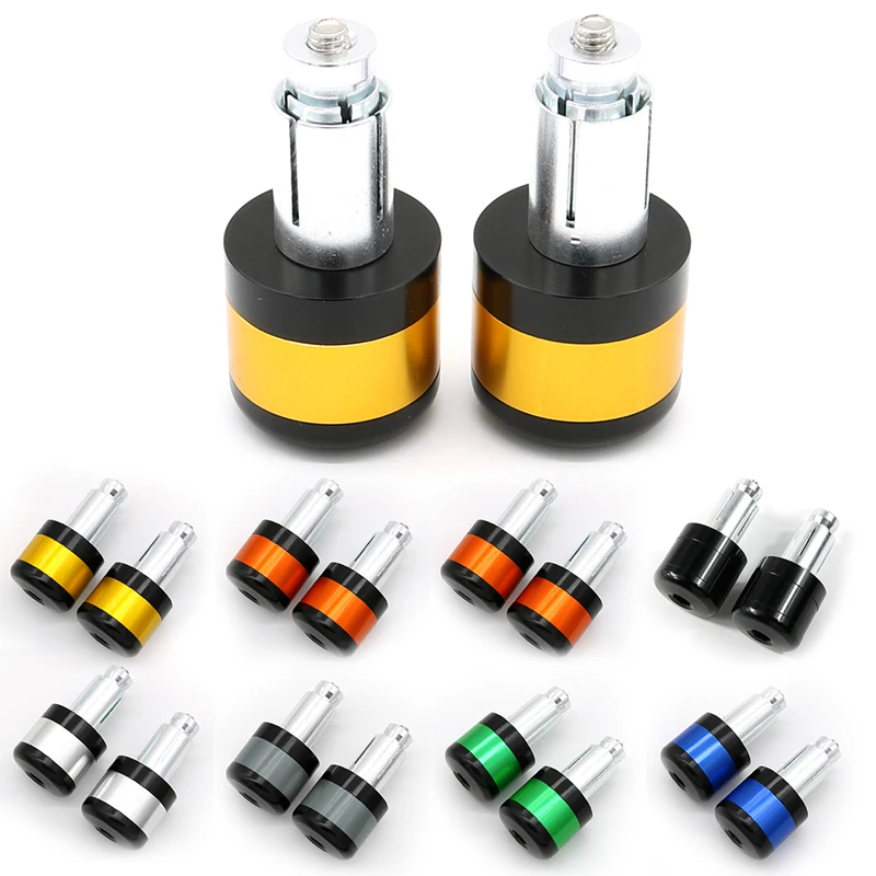 

Handlebar Cap Grips Bar End Covers Plugs For Suzuki GSX250R GSX650F GSX750S GSX1000S Katana GSX-S750 GSX-S1000/F GSR750 GSR1000