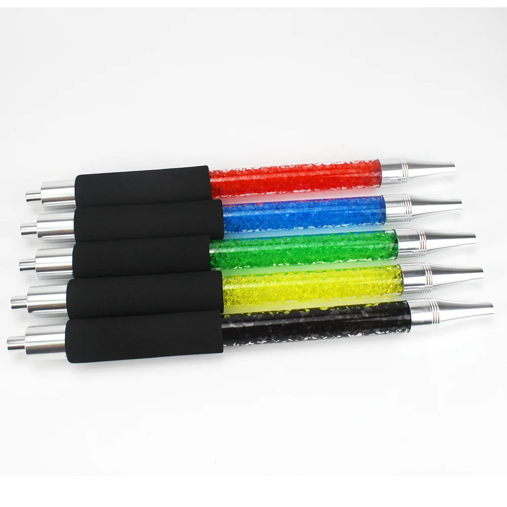 Cool Ice Hookah Handle Fit Any Hookah Shisha Hose Chicha Narguile 380mm Long Handle Ues Sponge Wrapped 2