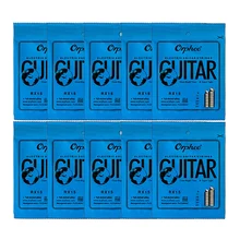 Orphee, 10 шт./набор, 6 шт./компл. гитарная струна нить из никелевого сплава супер светильник Электрогитары струны